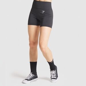 Gymshark Vital Seamless Shorts- Black Marl